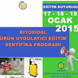 BİYOSİDAL ÜRÜN UYGULAYICI EĞİTİM PROGRAMI