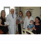 OMÜ TIP FAKÜLTESİ ÇOCUK HASTANESİ HEMATOLOJİ-ONKOLOJİ BÖLÜMÜ`NE YATAN VE AYAKTA TEDAVİ GÖREN ÇOCUKLARIMIZI ZİYARET ETTİK