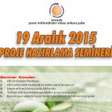 19 ARALIK 2015 PROJE SEMİNERİ