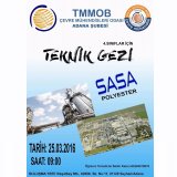 ÇUKUROVA ÜNİVERSİTESİ MÜHENDİSLİK-MİMARLIK FAKÜLTESİ ÇEVRE MÜHENDİSLİĞİ BÖLÜMÜ 4. SINIF ÖĞRENCİLERİMİZ İLETEKNİK GEZİMİZ.