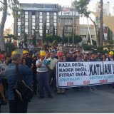 SOMA FACİASI KİTLESEL BASIN AÇIKLAMASINA KATILDIK