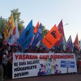 31.05.2016 TARİHİNDE GEZİ DİRENİŞİNİN 3. YILI AMACI İLE YAPILAN BASIN AÇIKLAMASINA KATILDIK. 