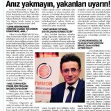 BAŞKANIMIZ SN. KENAN DOĞAN`IN BÖLGEMİZDE HUBUBAT HASADIYLA BERABER BAŞLAYAN ANIZ YANGINLARI İLE İLGİLİ AÇIKLAMASININ BASIN YANSIMALARI; 