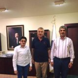 BAŞKANIMIZ SN. KENAN DOĞAN 07.09.2016 TARİHİNDE, SEYHAN BELEDİYE BAŞKANI SN. ZEYDAN KARALAR` I VE MECLİS ÜYESİ SN. ULAŞ ÇETINKAYA` YI MAKAMLARINDA ZİYARET ETTİ. 