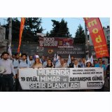 19 EYLÜL MÜHENDİS,MİMAR VE ŞEHİR PLANCILARI DAYANIŞMA GÜNÜNDE: `ÖRGÜTÜMÜZE, MESLEĞİMİZE, HALKIMIZA VE ÜLKEMİZE SAHİP ÇIKIYORUZ`