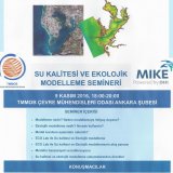 SU KALİTESİ VE EKOLOJİK MODELLEME SEMİNERİ