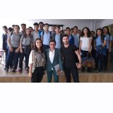 BAŞKANIMIZ SN KENAN DOĞAN; CEYHAN ALTI OCAK MESLEKİ VE TEKNİK ANADOLU LİSESİ`NİN MESLEK TANITIM VE KARİYER GÜNLERİ KAPSAMINDA YAPMIŞ OLDUKLARI DAVETE, ÖĞRENCİ KOMİSYONUMUZDAN ARKADAŞLARLA KATILIM SAĞLADI.