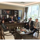 YÖNETİM KURULU MÜSTEŞAR ÖZTÜRK`Ü ZİYARET ETTİ
