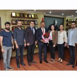 TOROSLAR BELEDİYE BAŞKANI HAMİT TUNA`YI ZİYARET