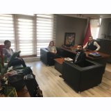 GÜLİZAR BİÇER KARACA`DAN ÇMO`YA ZİYARET