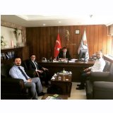 HATAY ÇEVRE VE ŞEHİRCİLİK İL MÜDÜRÜ SN.HALİT ERGİN`İ MAKAMINDA ZİYARET ETTİK.