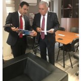 PROF. DR. CUMALİ KINACIDAN ÇMOYA ZİYARET