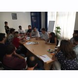 MERSİN BÜYÜKŞEHİR BELEDİYE BAŞKAN ADAY ADAYIPROF.DR.AYTUĞ ATICI ODAMIZI ZİYARET ETTİ.