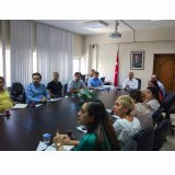 HATAY VALİ YARDIMCISI SN. MAHMUT HERSANLIOĞLU VE ÇEVRE VE ŞEHİRCİLİK İL MÜDÜRÜ SN. HALİT ERGİN BAŞKANLIĞINDA "HAVA KİRLİLİĞİ VE HATAYIN HAVA KİRLİLİĞİ" KONULU TOPLANTISINA KATILDIK.