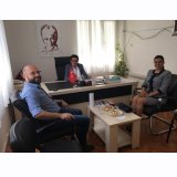 7/24 MEDYA GAZETESİ İMTİYAZ SAHİBİ SN. ÖZLEM PEKDURANER ODAMIZI ZİYARETİ.