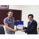 ÇUKUROVA ÜNİVERSİTESİ MÜHENDİSLİK MİMARLIK FAKÜLTESİ ÇEVRE MÜHENDİSLİĞİ BÖLÜM BAŞKANINI ZİYARETİMİZ.