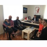 MESLEKTAŞLARIMIZIN ŞUBEMİZİ ZİYARETLERİ.