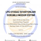 LPG OTOGAZ İSTASYONLARI SORUMLU MÜDÜR EĞİTİMİ