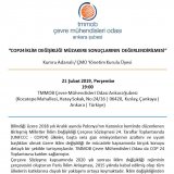 COP24 İKLİM DEĞİŞİKLİĞİ MÜZAKERE SONUÇLARININ DEĞERLENDİRİLMESİ