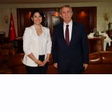 ANKARA BÜYÜKŞEHİR BELEDİYE BAŞKANI SAYIN MANSUR YAVAŞ`I ZİYARET ETTİK