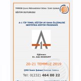 A-1 TİPİ TEMEL EĞİTİM VE SAHA ÖLÇÜMLERİ` SERTİFİKA EĞİTİM PROGRAMI`