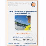 ATIKSU ARITMA TESİSİ İŞLETME PERSONELİ BİLGİLENDİRME EĞİTİMİ