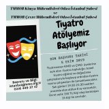 KİMYAÇEVRE MÜHENDİSLERİ ODASIİŞ ÇIKIŞI TİYATRO ATÖLYESİ 8 EKİM`DE BAŞLIYOR! 