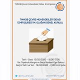 ŞUBE 14. GENEL KURUL VE SEÇİMİ 15-16 ŞUBAT 2020
