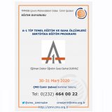 A-1 TİP TEMEL EĞİTİM VE SAHA ÖLÇÜMLERİ SERTİFİKA EĞİTİM PROGRAMI