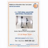 C-1 BİNA AKUSTİĞİ SERTİFİKA EĞİTİM PROGRAMI 