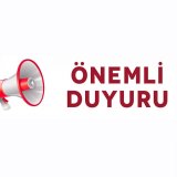 ÖNEMLİ DUYURU!
