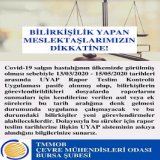 BİLİRKİŞİLİK YAPAN MESLEKTAŞLARIMIZIN DİKKATİNE!