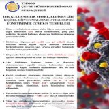 TEK KULLANIMLIK MASKE, ELDİVEN GİBİ KİŞİSEL HİJYEN MALZEME ATIKLARININ YÖNETİMİNDE COVİD-19 TEDBİRLERİ