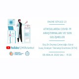 Online Söyleşi24, Atıksularda COVID-19 Araştırmaları ve Son Gelişmeler