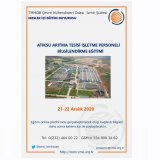 ATIKSU ARITMA TESİSİ İŞLETME PERSONELİ BİLGİLENDİRME EĞİTİMİ