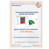 HAVA KALİTESİ MODELLEMESİAERMOD VİEW YAZILIMI) EĞİTİMİ 