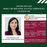 BEBKA`NIN BÖLGESEL KAYNAK VERİMLİLİĞİ ÇALIŞMALARI ONLİNE SÖYLEŞİSİNE DAVET HK.