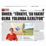 22 MART DÜNYA SU GÜNÜ HAKKINDA BASIN AÇIKLAMASINDA BULUNDUK