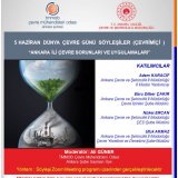 5 HAZİRAN DÜNYA ÇEVRE GÜNÜ SÖYLEŞİLERÇEVRİMİÇİ
ANKARA İLİ ÇEVRE SORUNLARI VE UYGULAMALARI"
