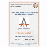 A-1 TİPİ TEMEL EĞİTİM VE SAHA ÖLÇÜMLERİ SERTİFİKA EĞİTİM PROGRAMI