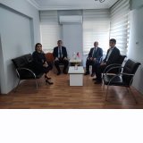 AKDENİZ ÜNİVERSİTESİ DEKANI SN. PROF. DR. ŞÜKRÜ ÖZEN VE DEKAN YRD. SN. DR. ÖĞR. Ü. MEHMET TORUN ŞUBEMİZİ ZİYARETTE BULUNDU