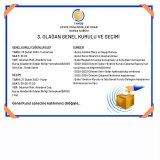 3. OLAĞAN GENEL KURULU VE SEÇİMİ