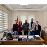 İZSU 2. BÖLGE İŞLETMELER BAKIM VE ONARIM DAİRESİ BAŞKANI ÜYEMİZ SN. FERİT ÇAĞLAR`I ZİYARET ETTİK.
