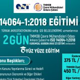 2-3 NİSAN 2022 TARİHİNDE `ISO 14064-1:2018 KURUMSAL KARBON AYAK İZİSTANDARDI ÇERÇEVESİNDE SERA GAZLARI EMİSYONLARININ VE UZAKLAŞTIRMALARININ KURULUŞ SEVİYESİNDE HESAPLANMASI VE RAPORLANMASI) BİLGİLENDİRME EĞİTİMİ` Nİ GERÇEKLEŞTİRDİK