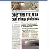 `ENDÜSTRİYEL ATIKLAR DA EVSEL ARITMAYA GÖNDERİLMİŞ`