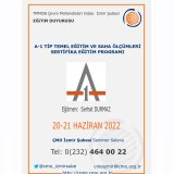 A-1 Tipi Temel Eğitim Ve Saha Ölçümleri Sertifika Programı 