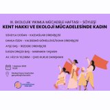 Kent Hakkı ve Ekoloji Mücadelesinde Kadın
