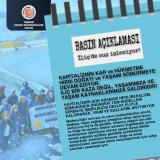 KAPİTALİZMİN KAR ve HÜKÜMETE HIRSI DOĞAYI ve YAŞAMI SÖMÜRMEYE DEVAM EDİYOR. İLİÇ BİR KAZA DEĞİL, YAŞAMAMIZA ve YAŞAM KAYNAKLARIMIZA SALDIRIDIR!