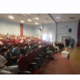 12.05.2022 tarihinde Aziz Bayraktar Anadolu İmam Hatip Lisesinde iklim Krizi konulu söyleşi gerçekleştirildi