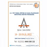 A-1 TİPİ TEMEL EĞİTİM VE SAHA ÖLÇÜMLERİ SERTİFİKA PROGRAMI 